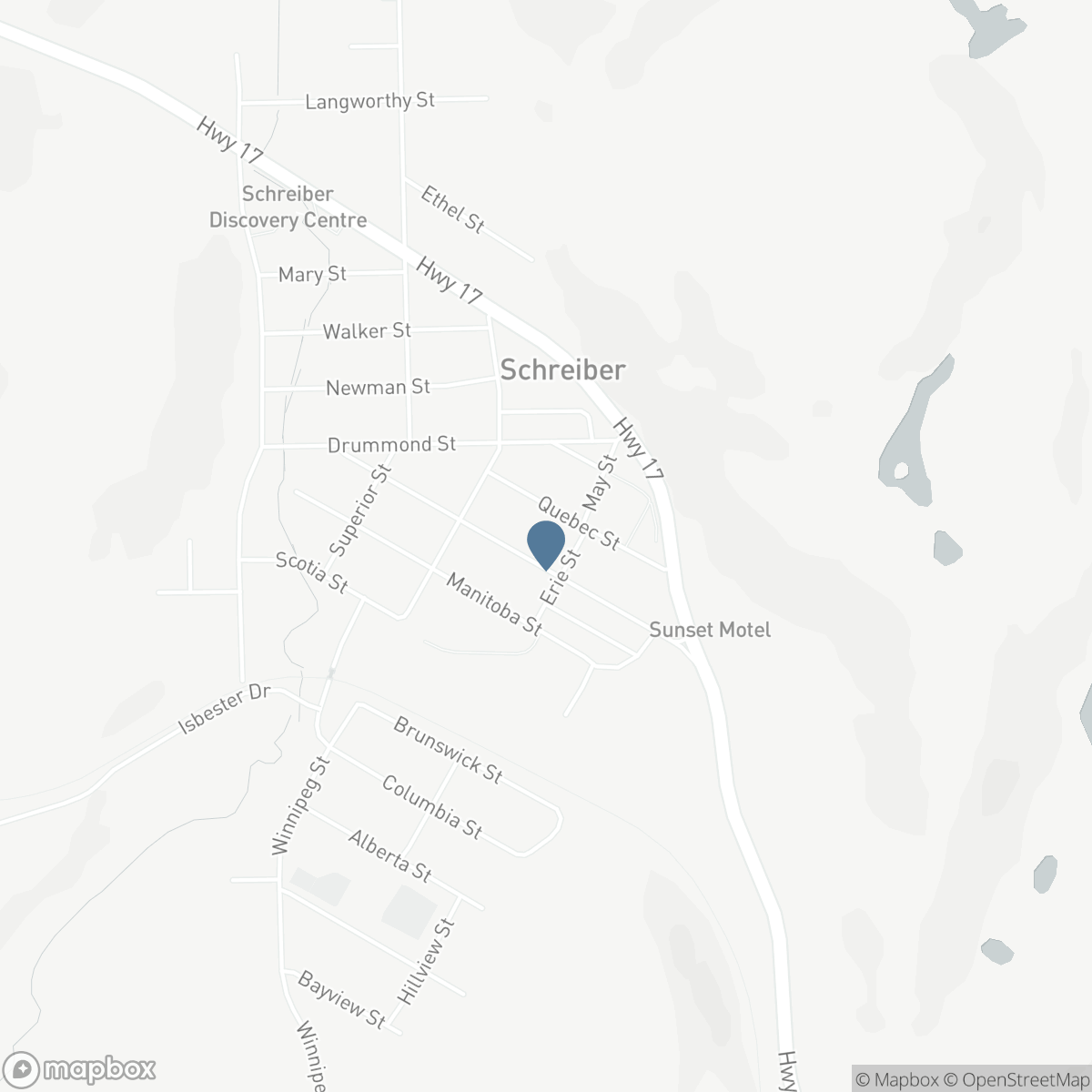 205 ONTARIO STREET, Schreiber, Ontario P0T 2S0
